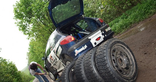Testy V10 Rally Team i Tomasza Harczuka